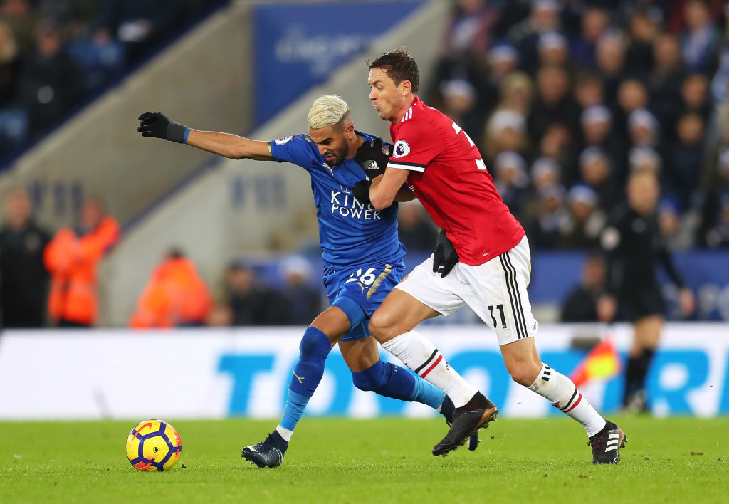 Riyad Mahrez put in another solid performance against Manchester United.