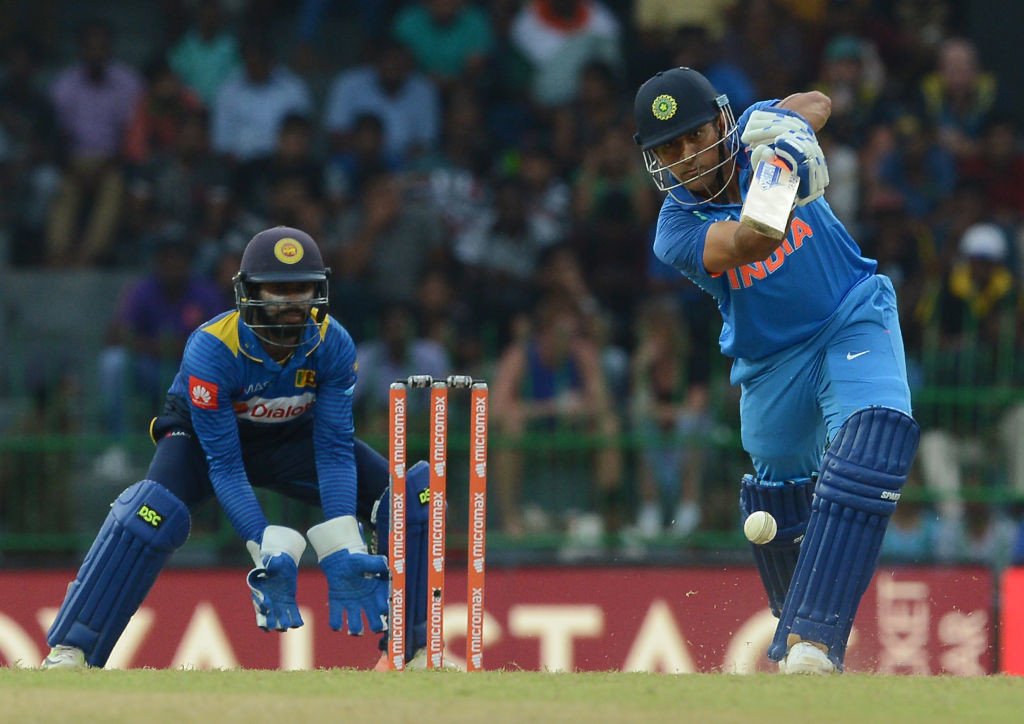 Dhoni brought out his power-game in the death overs.