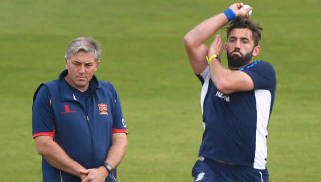 Chris Silverwood is not due to take charge of England's bowling department until the New Year. 
