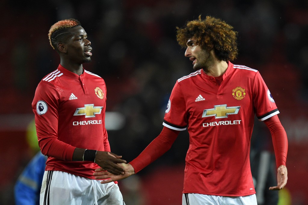 Marouane Fellaini could return for United but Paul Pogba is suspended 