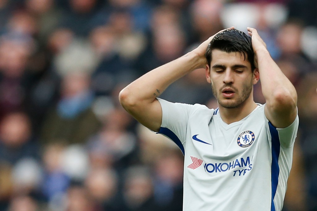Alvaro Morata may be rested after being brought off against West Ham