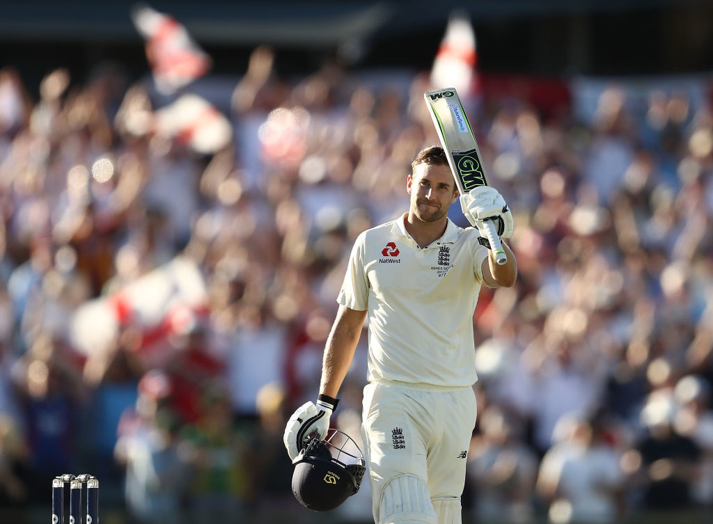 Malan notched up his maiden Test century.