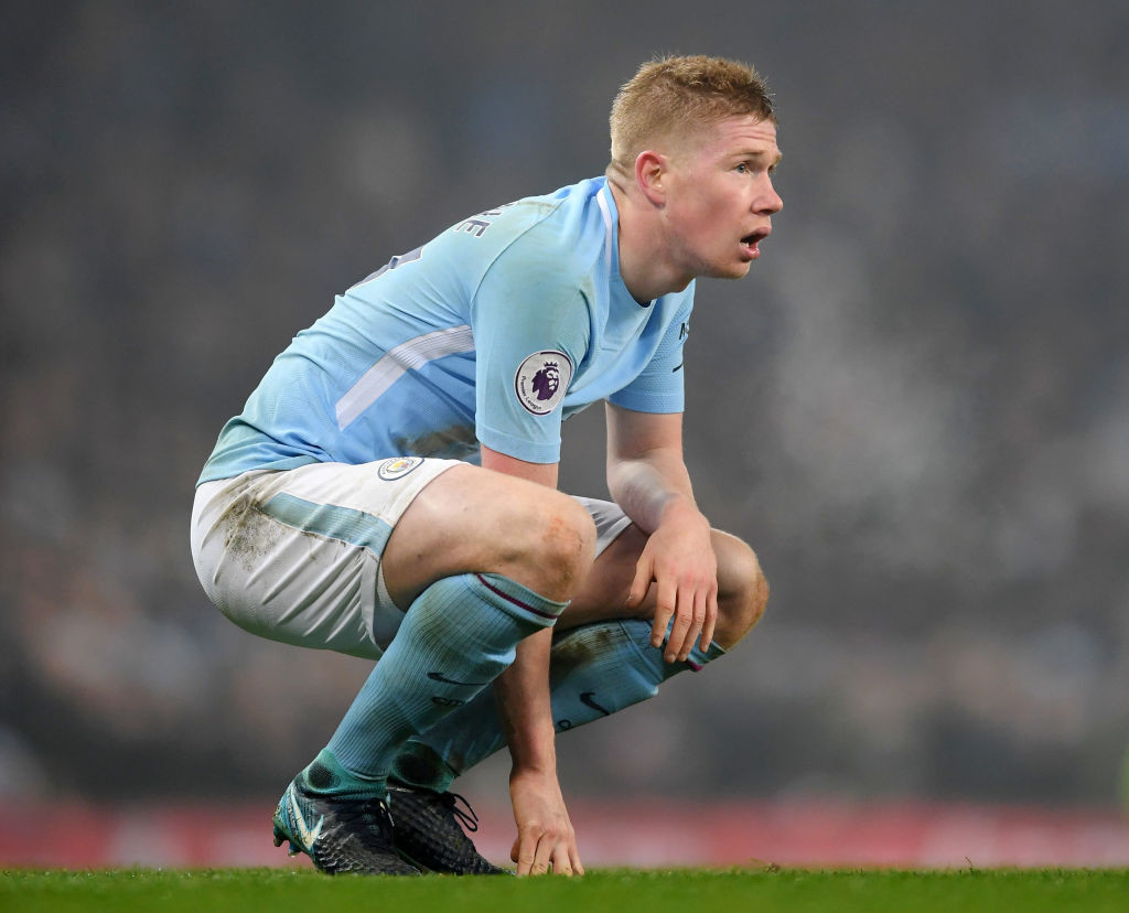 Pep revealed that Kevin De Bruyne played through illness.