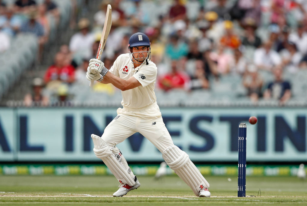 Cook moved up to sixth in the all-time Test run-scorers list.
