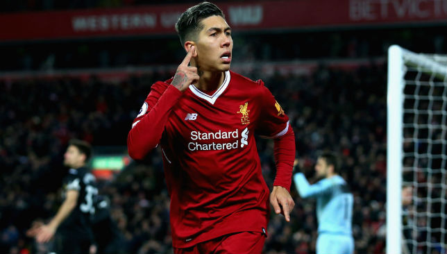 Roberto Firmino has stepped up in the absence of Philippe Coutinho.