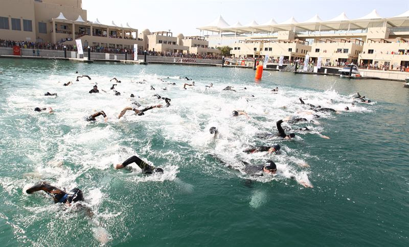 The T1 category includes a 100 metre-swim among others.