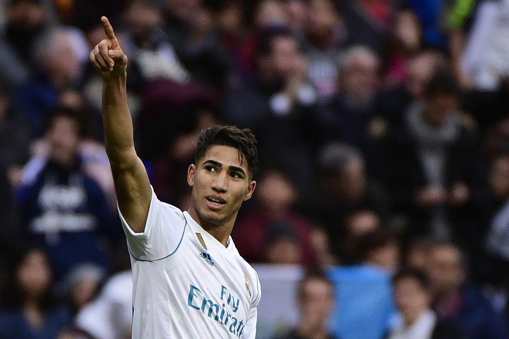19-year-old Hakimi has acquitted himself well this season.