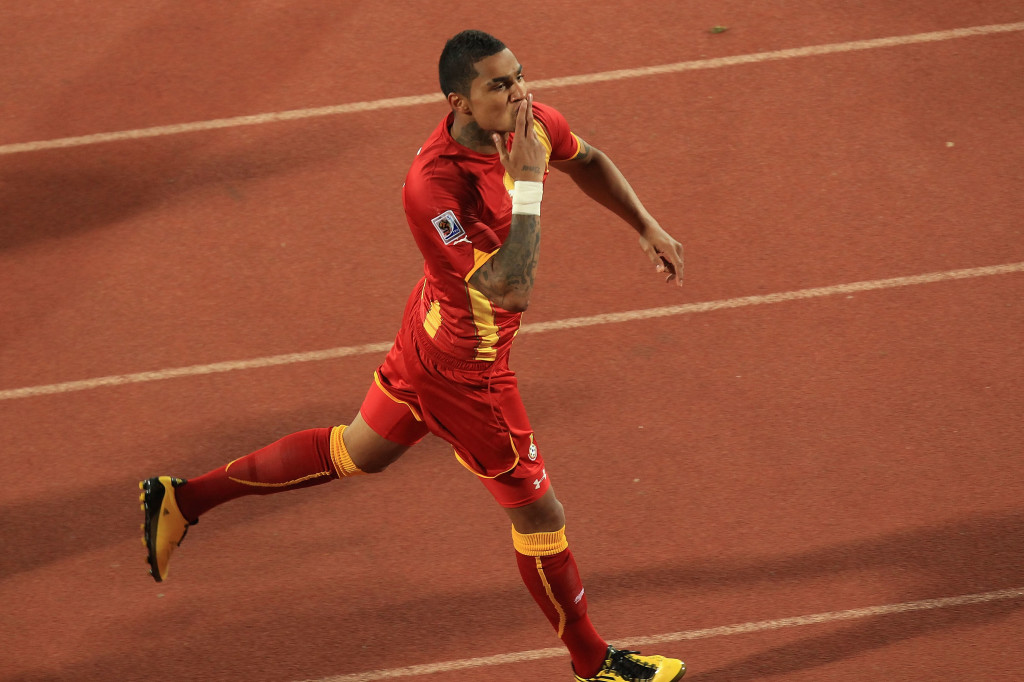 Kevin-Prince Boateng at the 2010 World Cup.