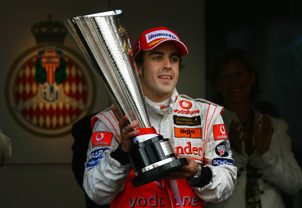 Alonso has two wins at Monaco.