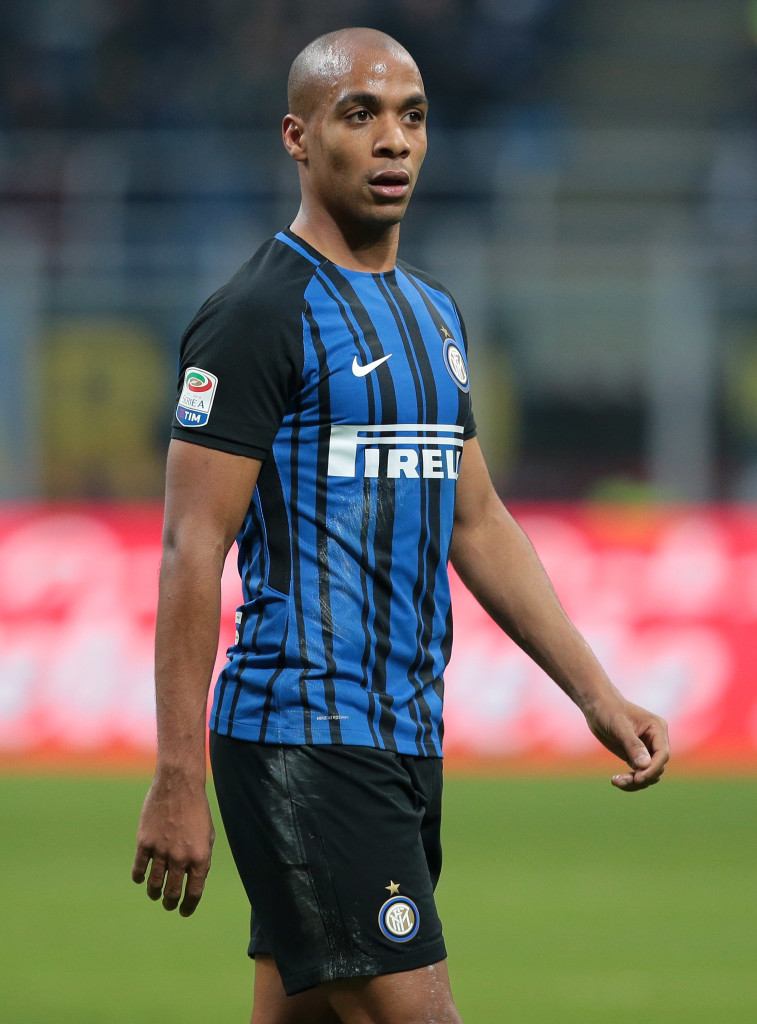 MILAN, ITALY - DECEMBER 03: Joao Mario of FC Internazionale Milano looks on during the Serie A match between FC Internazionale and AC Chievo Verona at Stadio Giuseppe Meazza on December 3, 2017 in Milan, Italy. (Photo by Emilio Andreoli/Getty Images)