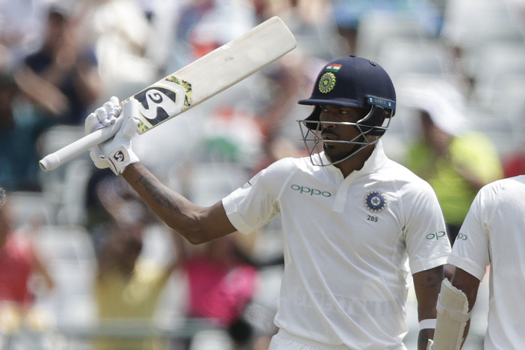 Pandya's robust 93 was the only knock on note by an Indian in the first Test.