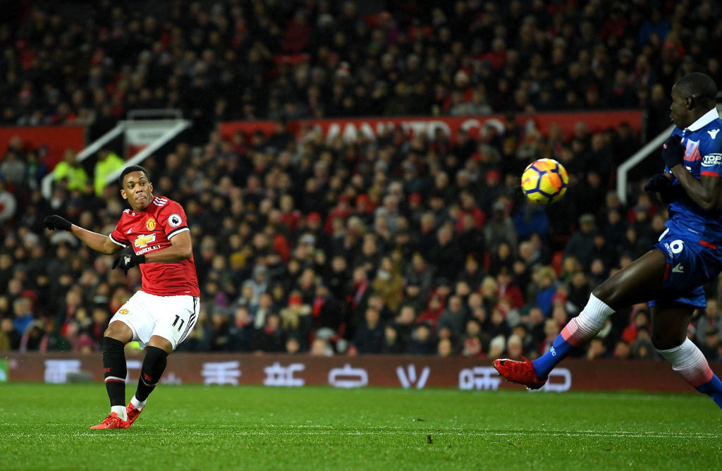 Martial scores a delightful second for United