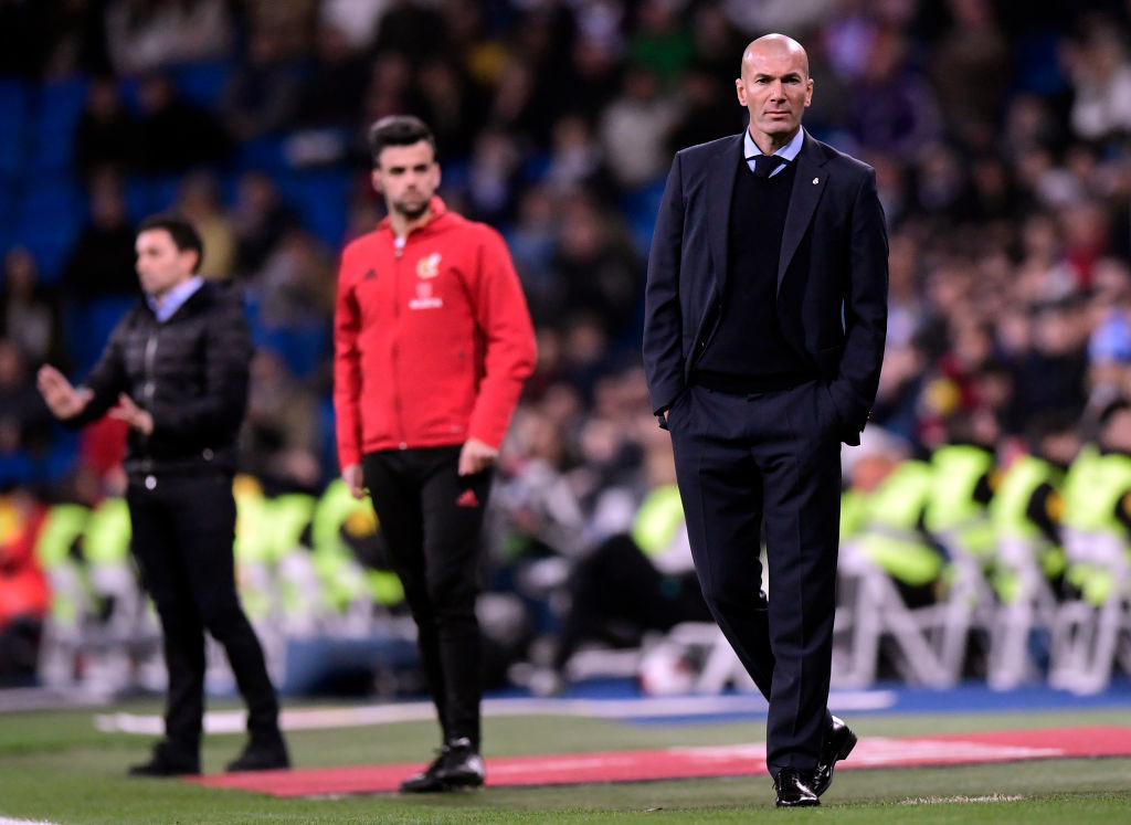 Zidane's men were dumped out of the Copa del Rey by Leganes.