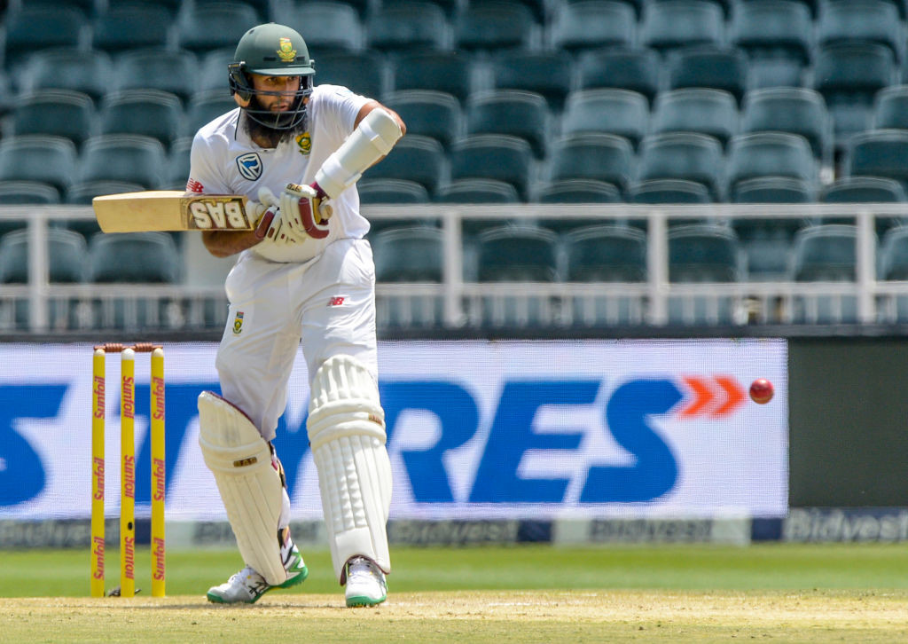 Amla was a picture of concentration on a hostile wicket.