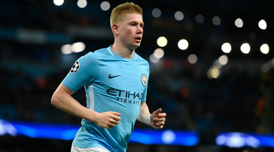 Kevin De Bruyne will be one of the stars missing on Sunday