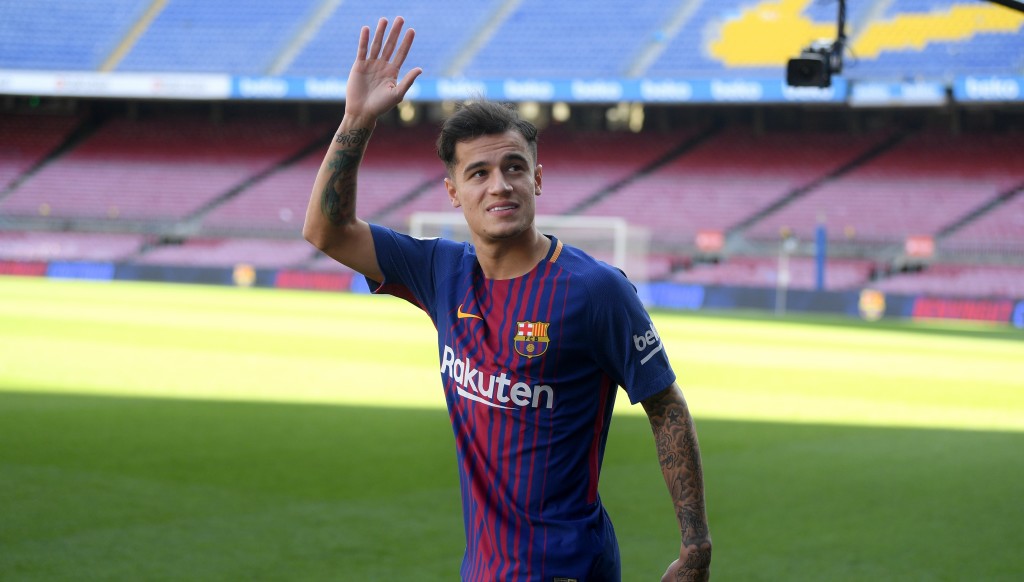 New boy: Philippe Coutinho cost Barcelona £134m