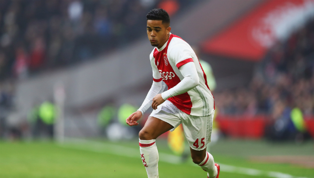 Justin Kluivert has been linked with a summer move to Manchester United. 