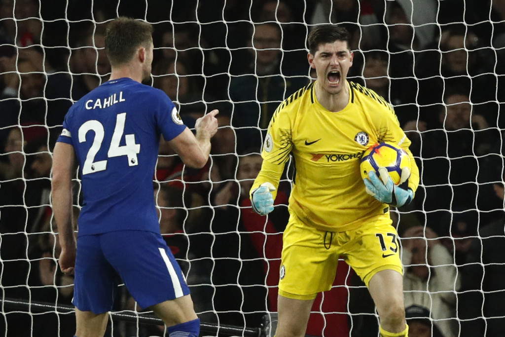 Courtois hasn't signed a new contract at Chelsea. 