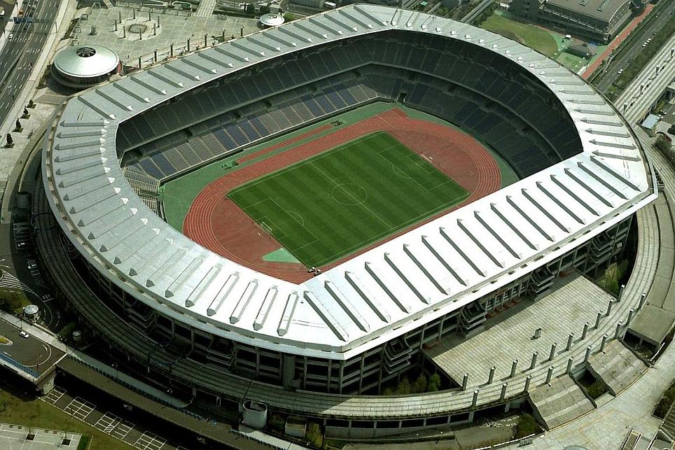 The magnificent new International Stadium in Yokohama