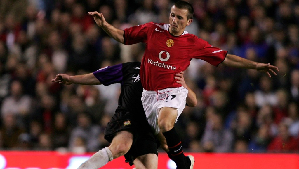 Liam Miller joined United from Celtic in 2004.