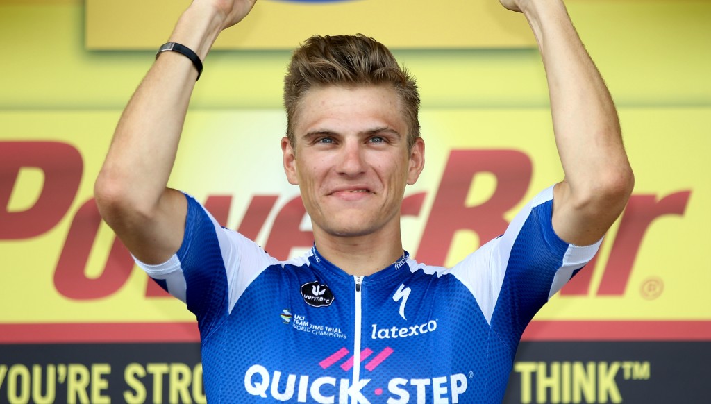 Marcel Kittel was allowed to leave Quick-Step last season because of their faith in Gaviria.