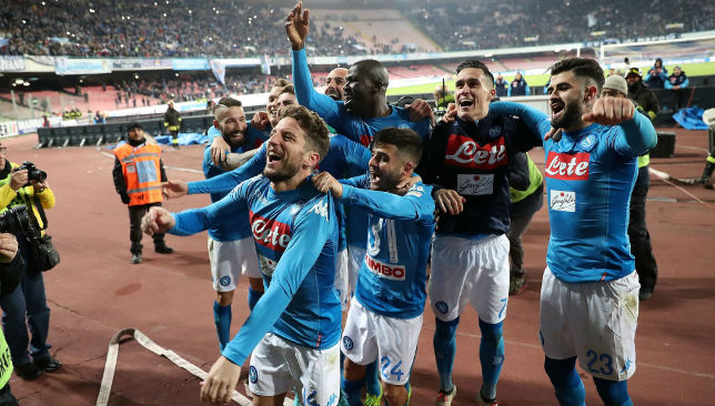 Napoli have enjoyed an inspired season.