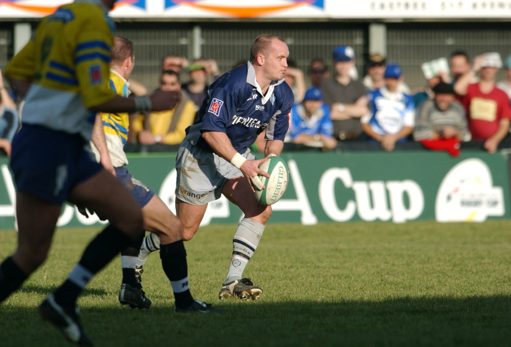 Townsend in his playing days for Castres
