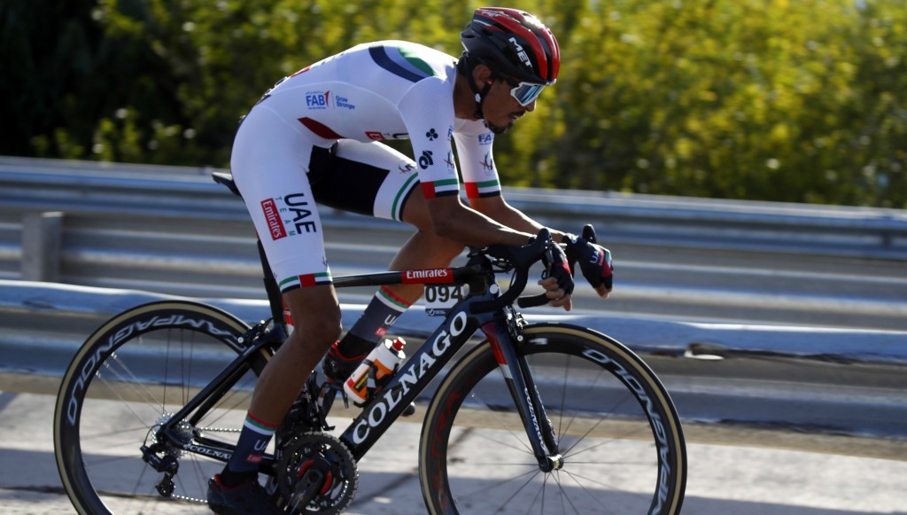 The UAE's Yousif Mirza is part of the team competing at the Dubai Tour