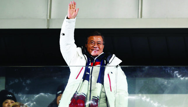 South Korea's President Moon Jae-in 