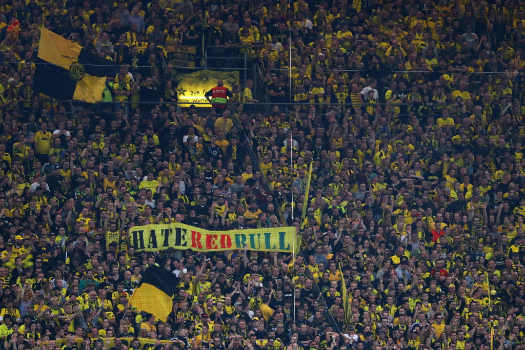 Dortmund's hatred for the Red Bull project is well-documented. 