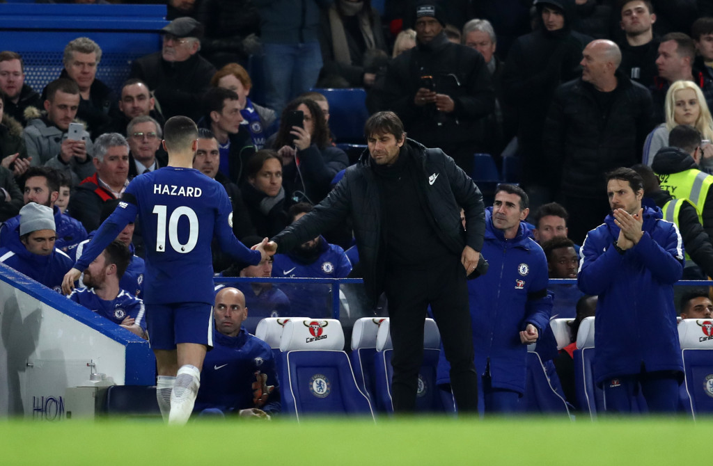 Conte's management may be driving Hazard out of Chelsea.