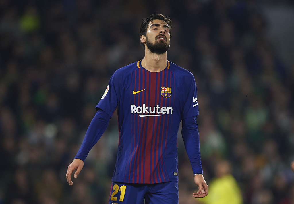 Andre Gomes has had a tough spell at Barcelona.