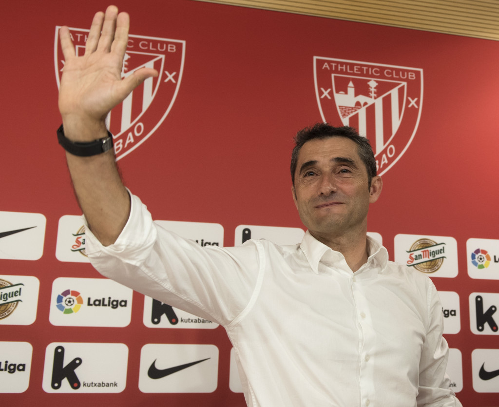 Valverde was the manager at Bilbao for four seasons.
