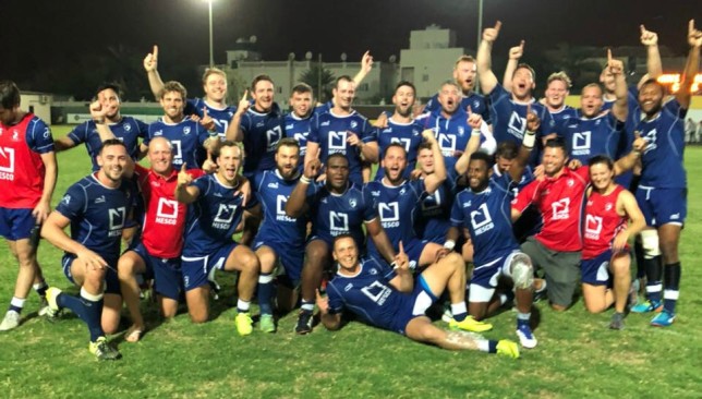 Jebel Ali celebrate after victory in Bahrain saw them win the West Asia Premiership.