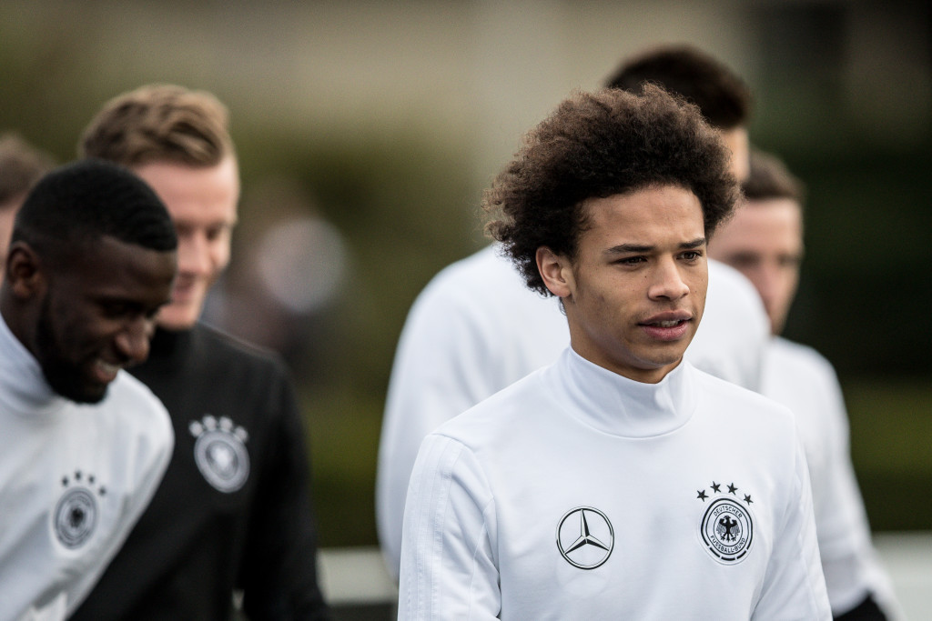Leroy Sane will be hoping to win the World Cup with Germany this summer.