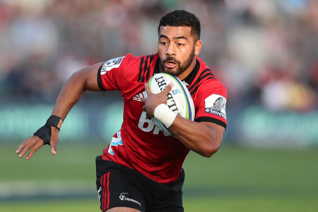 Crusaders will have to make do without Richie Mo'unga for the clash.