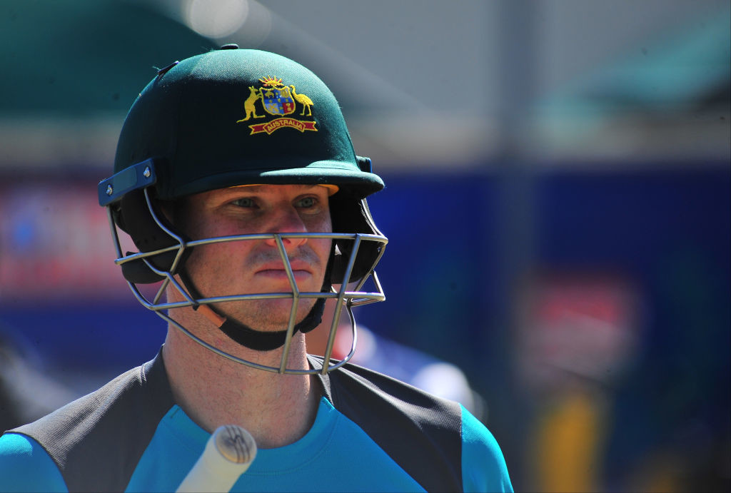 The Australian skipper displayed his frustration with the decision.
