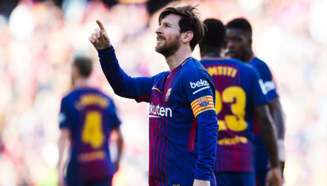 Lionel Messi of FC Barcelona 2