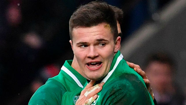 Jacob Stockdale can't believe his two-year rise with Ireland.