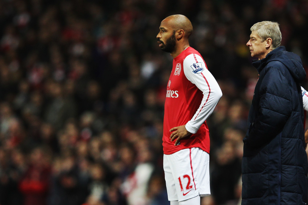 Henry wants Arsenal to win the Europa League for Wenger.