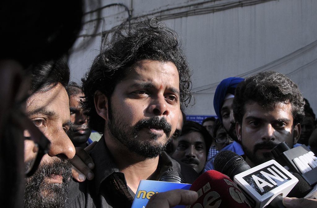 Sreesanth was handed a life-ban from the BCCI for his role.