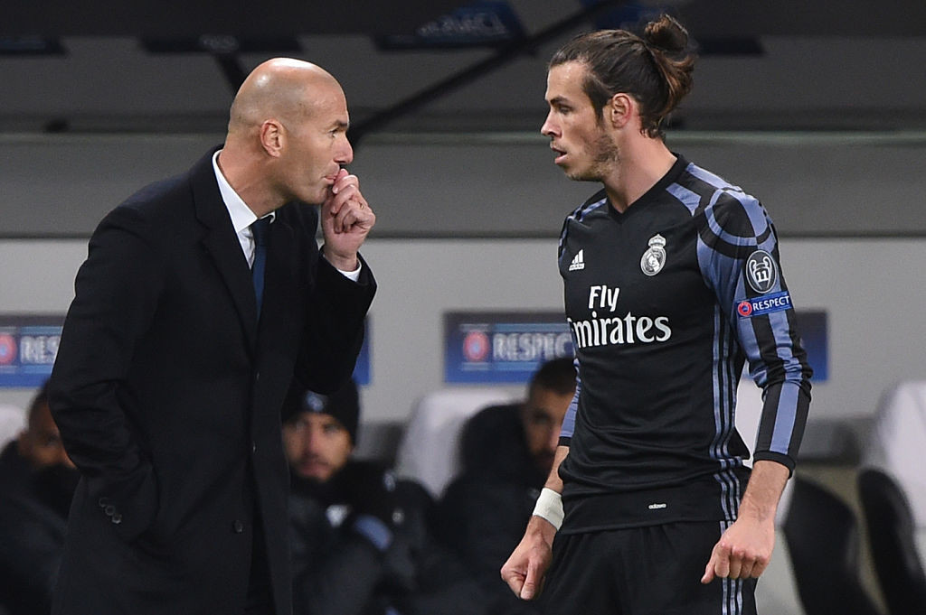 Bale has been falling down the pecking order in Zidane's team.