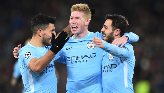 Unstoppable: Manchester City enjoyed a stellar season