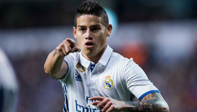 James Rodriguez struggled during his time at Real Madrid.