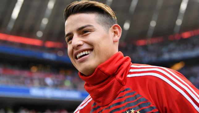 James Rodriguez would reject Premier League move to stay at Bayern Munich   Daily Mail Online