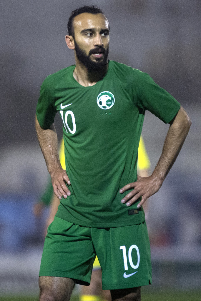 Saudi Arabia's chances rest on Al-Sahlawi's performance.