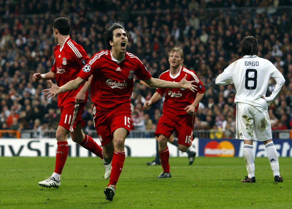Benayoun gave Liverpool a famous win at the Bernabeu.
