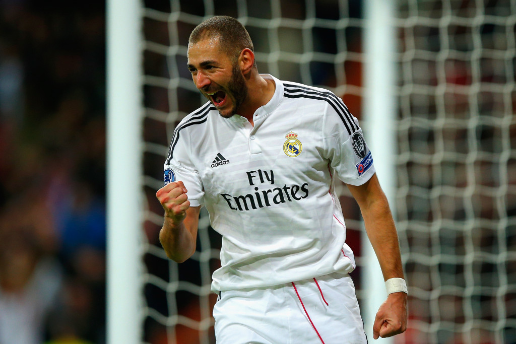 Those were happier days for Benzema.