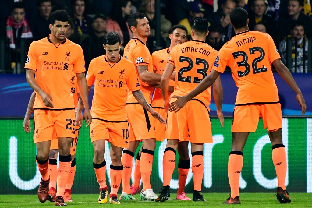 Liverpool ran riot against an overmatched Maribor.