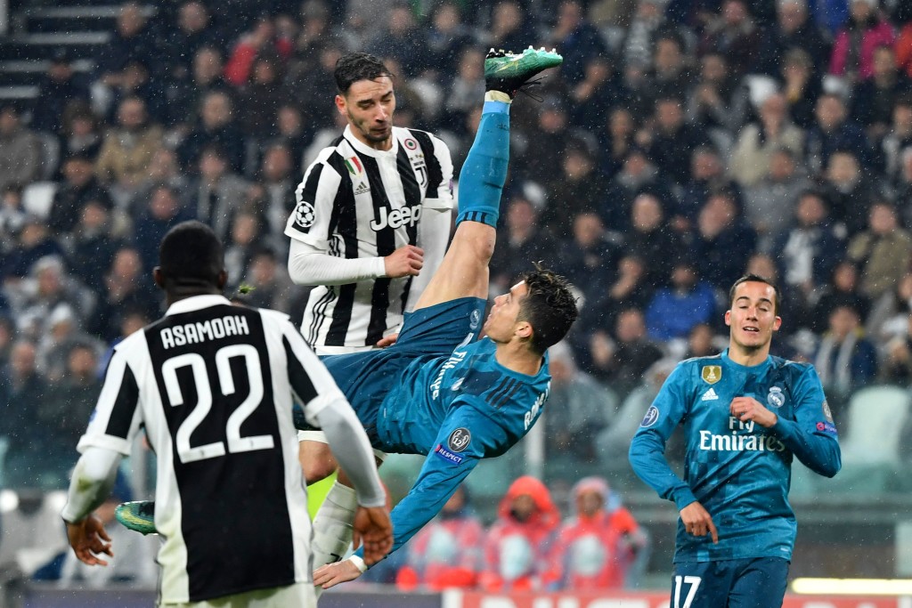Ronaldo's stunning overhead kick gave Madrid a seemingly insurmountable lead...